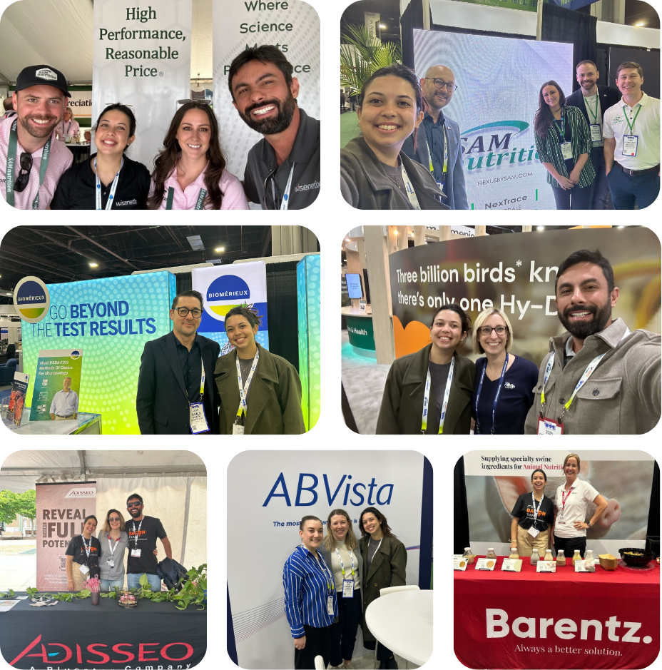 Wisenetix with partners at industry events
