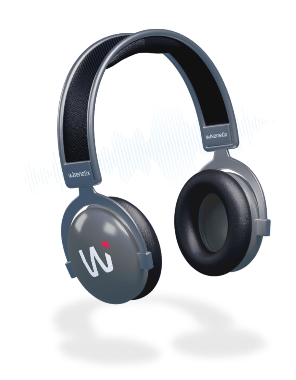 Wisenetix studio headphones representing brand authority through audio and content